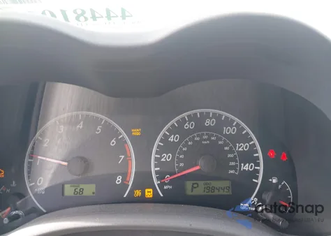 2010 Toyota Corolla Le z USA, uszkodzony, nr VIN 2T1BU4EE0AC288022